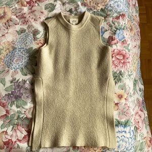 Aritzia Wilfred Knit Long Tank Top